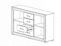 Комод Мальта Мальта B136-KOM2D4S