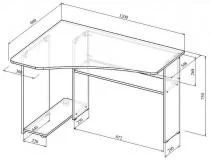 Стол компьютерный Триан-1